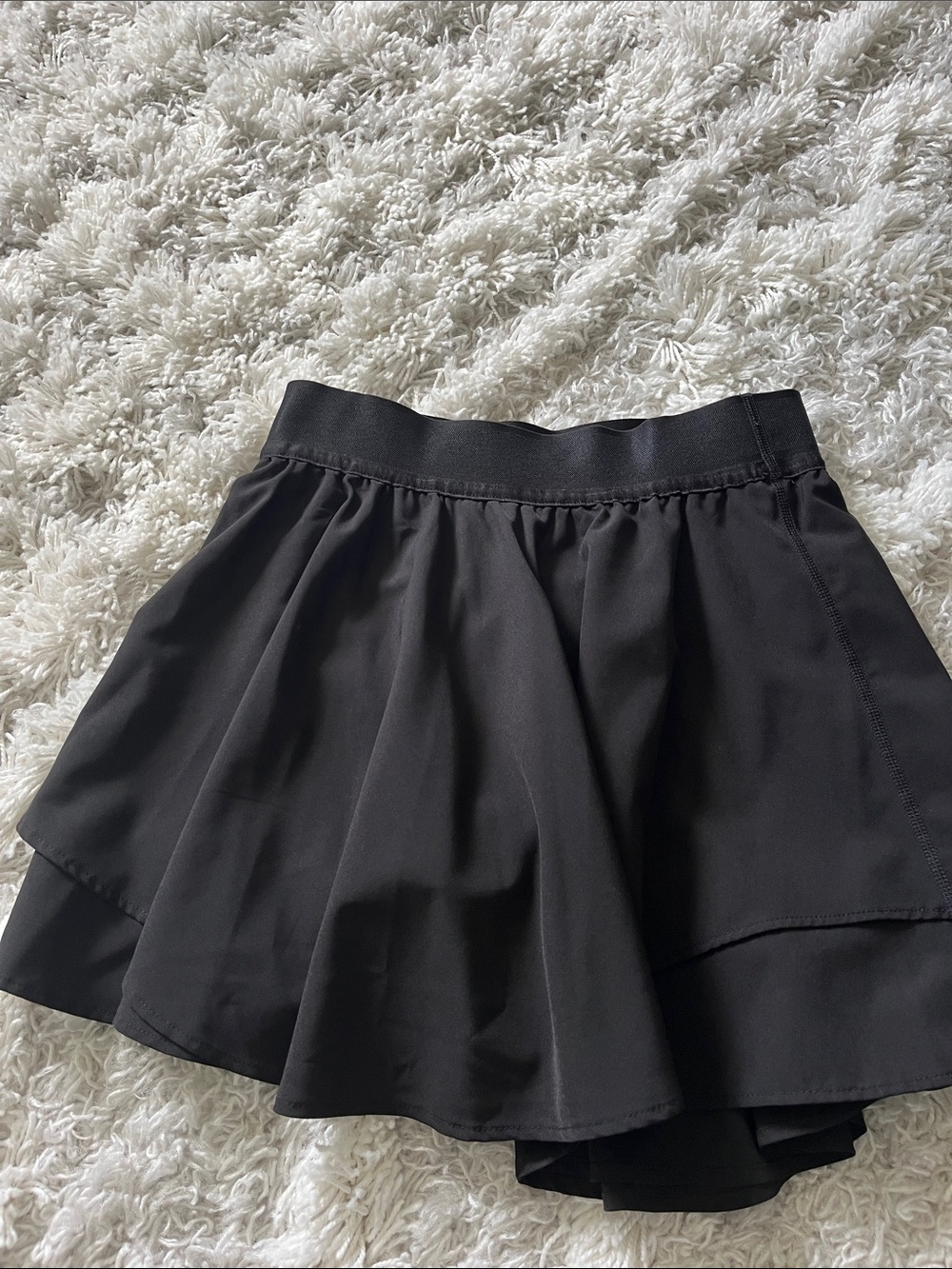 90 Degree By Reflex Black Skater Circle Skirt